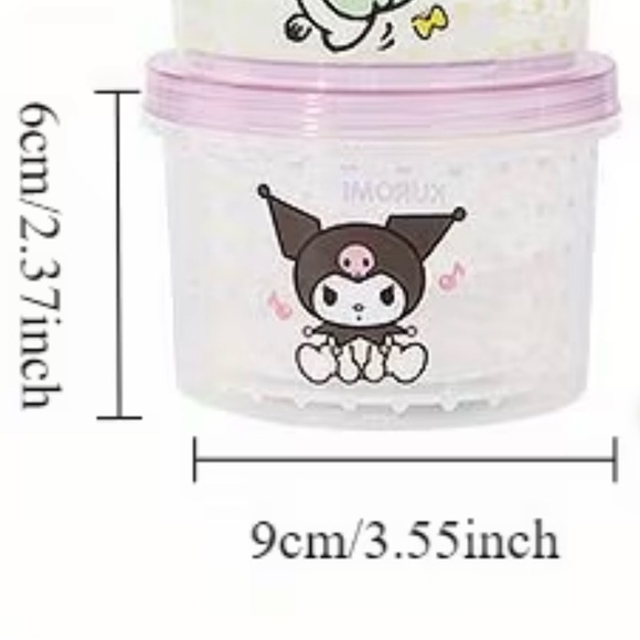 Hello Kitty & Sanrio Stackable Plastic Containers - 3 - Picture 7 of 7